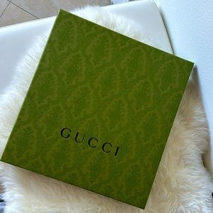 Gucci Box with Printed Tissue Paper ONLY